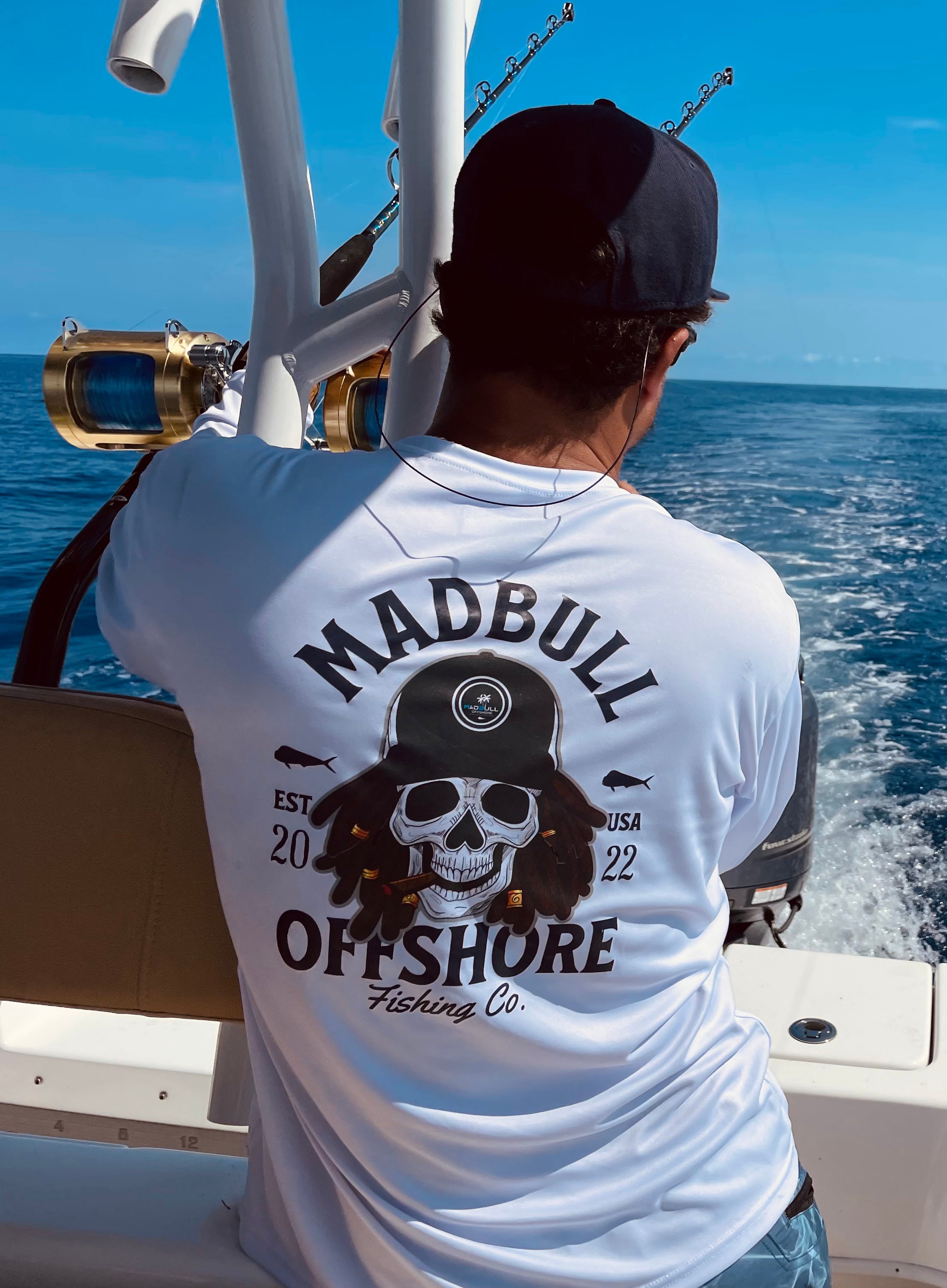 MadBull Offshore Gear  Fishing Shirts, Performance Shirts & Headwear