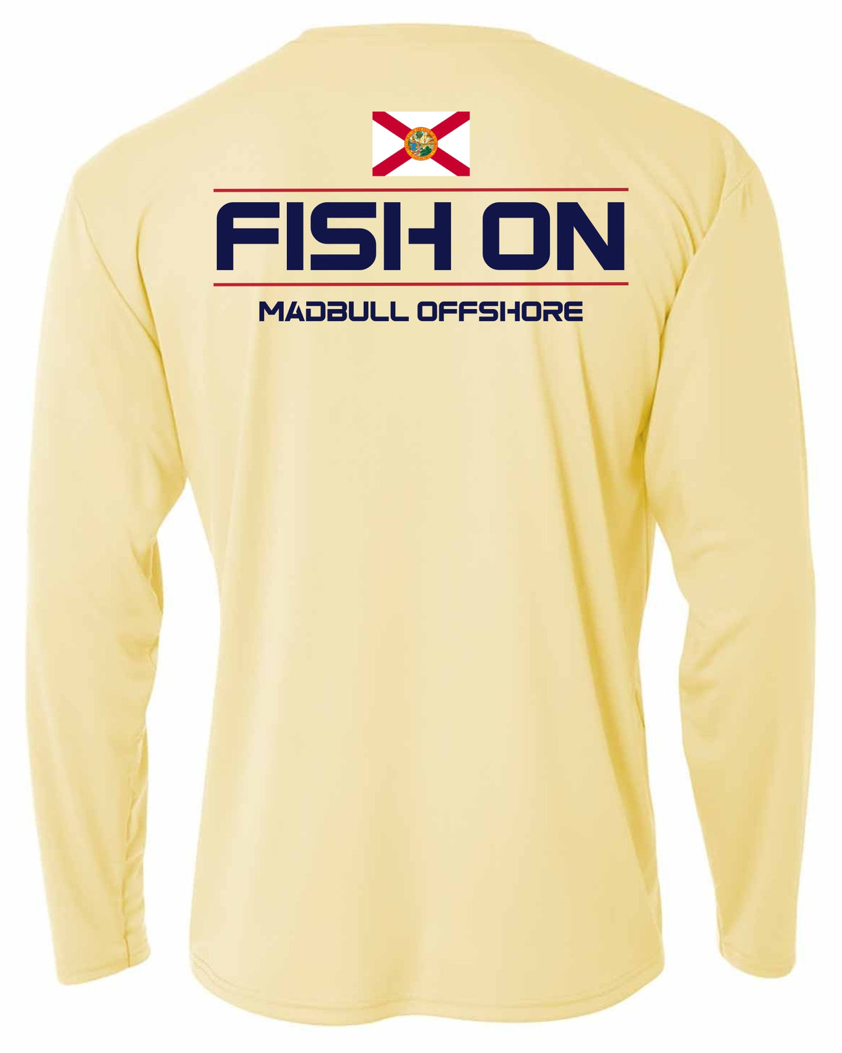 MadBull Florida Fish On Performance Fishing Shirt